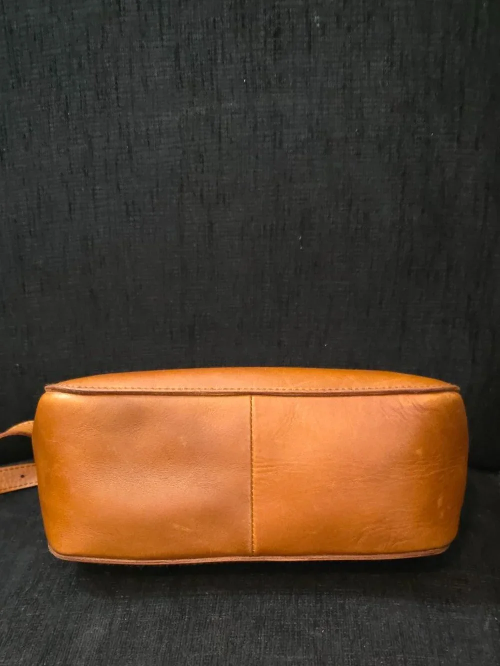 Madewell The Abroad Brown Leather Shoulder Bag